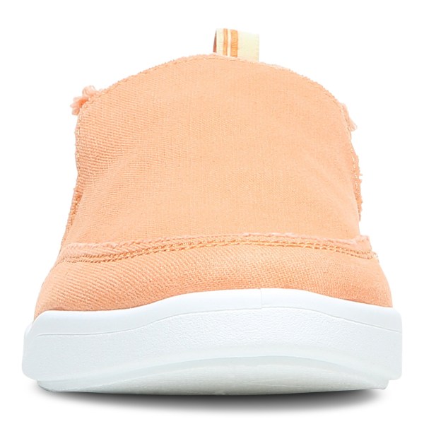 Vionic Trainers Ireland - Malibu Slip On Orange - Womens Shoes In Store | HDZMW-8160